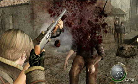 Resident Evil 4  (GameCube) Gameplay 