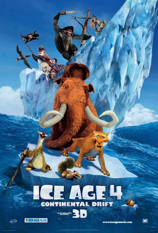 ICE AGE 4: CONTINENTAL DRIFT: in cinemas now | Horror Cult Films