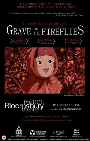 Grave of the Fireflies (1988) – Movie Reviews Simbasible