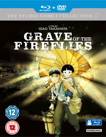 Grave Of The Fireflies (Blu-ray, 2012) story of human spirit anime STUDIO  GHIBLI