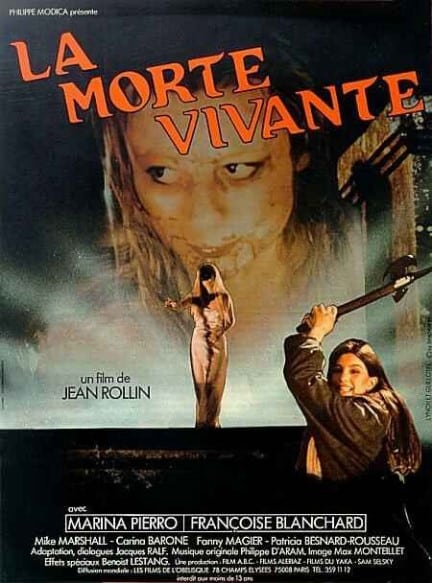 living dead girl french poster