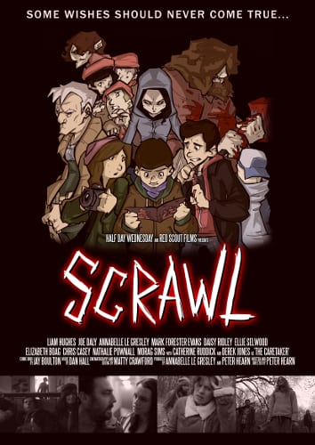 Scrawl Promotional Poster - Website 2nd Variant (New Creds)