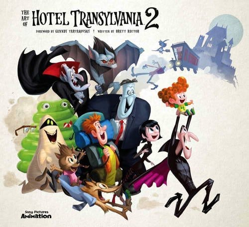 Titan Books To Publish THE ART OF HOTEL TRANSYLVANIA 2 - Horror Cult Films