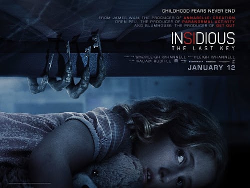 Insidious / Insidious: Chapter 2 / Insidious: Chapter 3 / Insidious: The  Last Key [DVD]