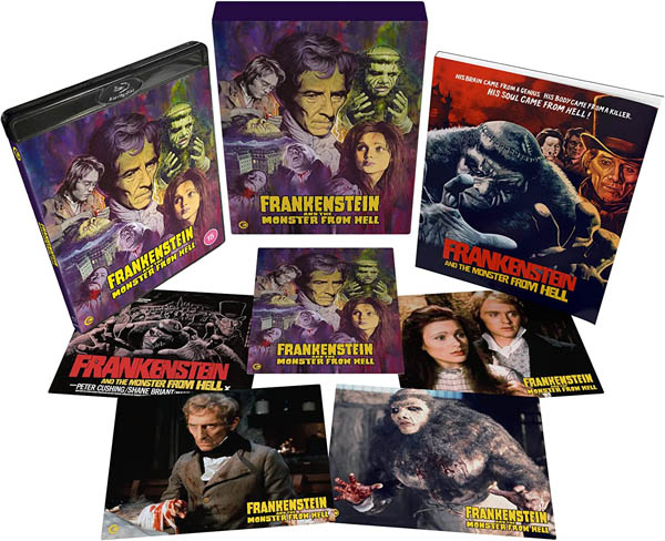 Frankenstein and the Monster from Hell Second Sight Bluray