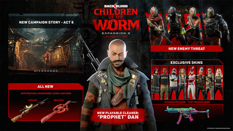 Back 4 Blood Children of the Worm DLC