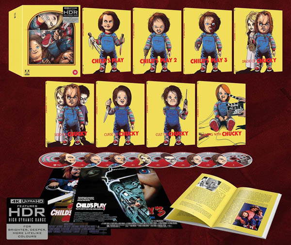 Chucky Arrow Video Boxset