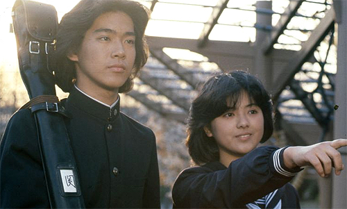 Ryoichi Takayanagi and Hiroko Yakushimaru in School in the Crosshairs