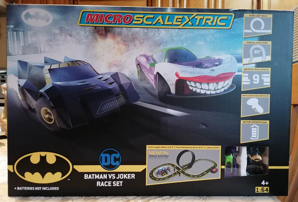 Micro Scalextric Batman vs Joker